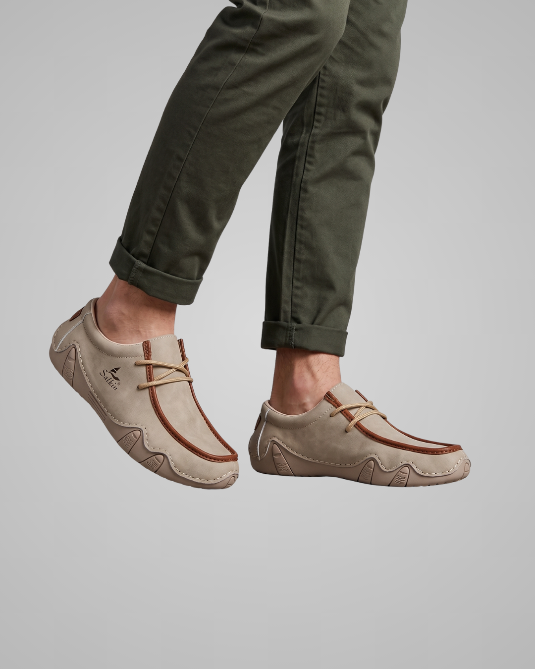 Men's Casual Moc Toe Loafers