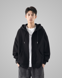 Men's Relaxed Full Zip Hoodie