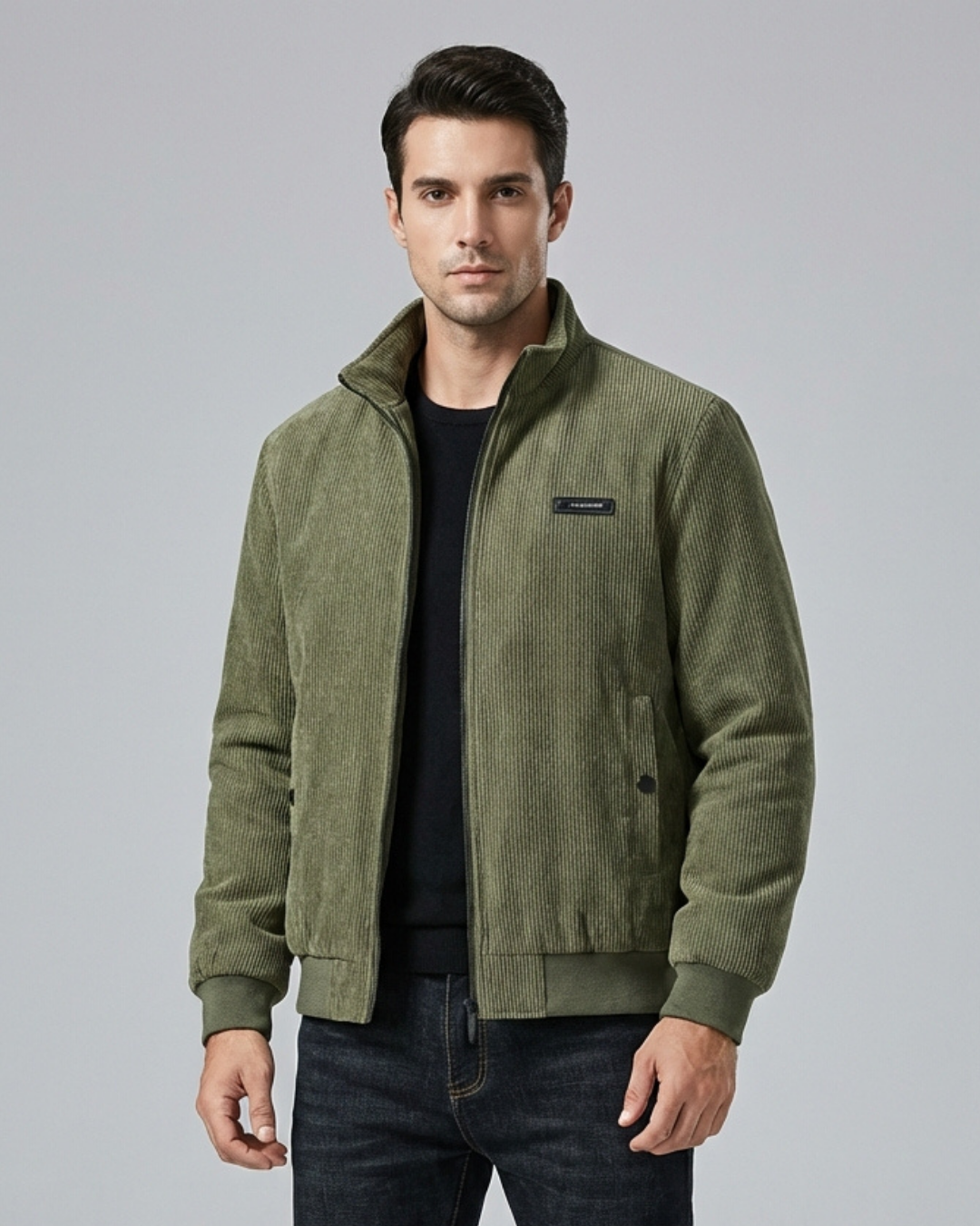 MatteoCollectionStylishCorduroyJacketwithWarmLiningDurableWinterOuterwearforComfortandElegance_4