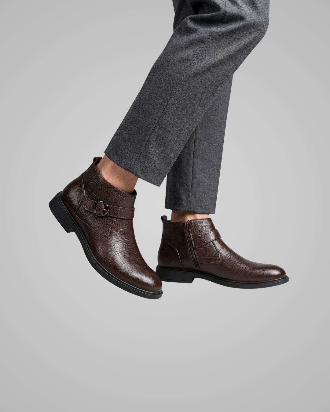 light brown dress boots Men's Brown Dress Boots