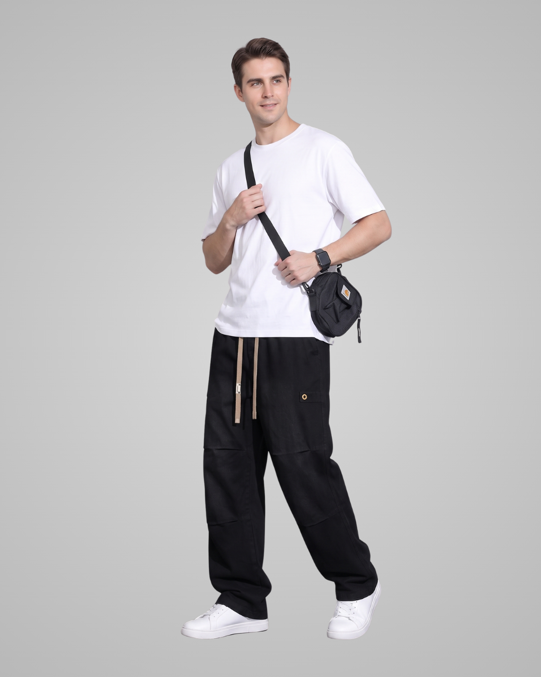 Men's Panel Straight Leg Jeans