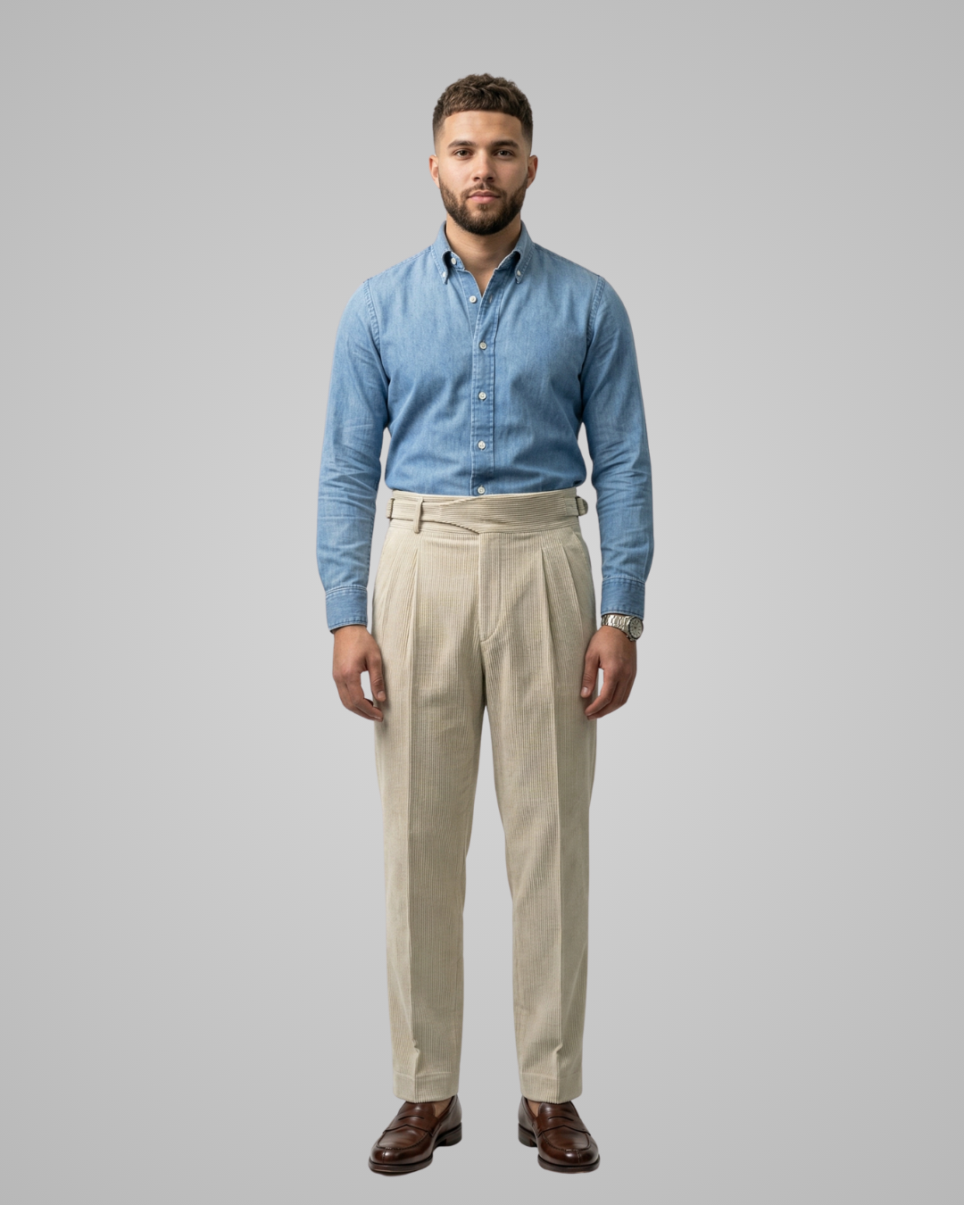 Men's Relax Corduroy Trousers