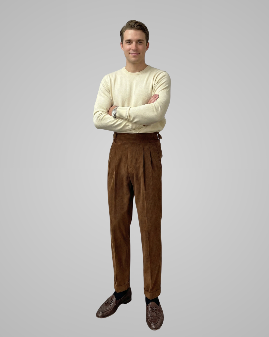Men's Relax Corduroy Trousers