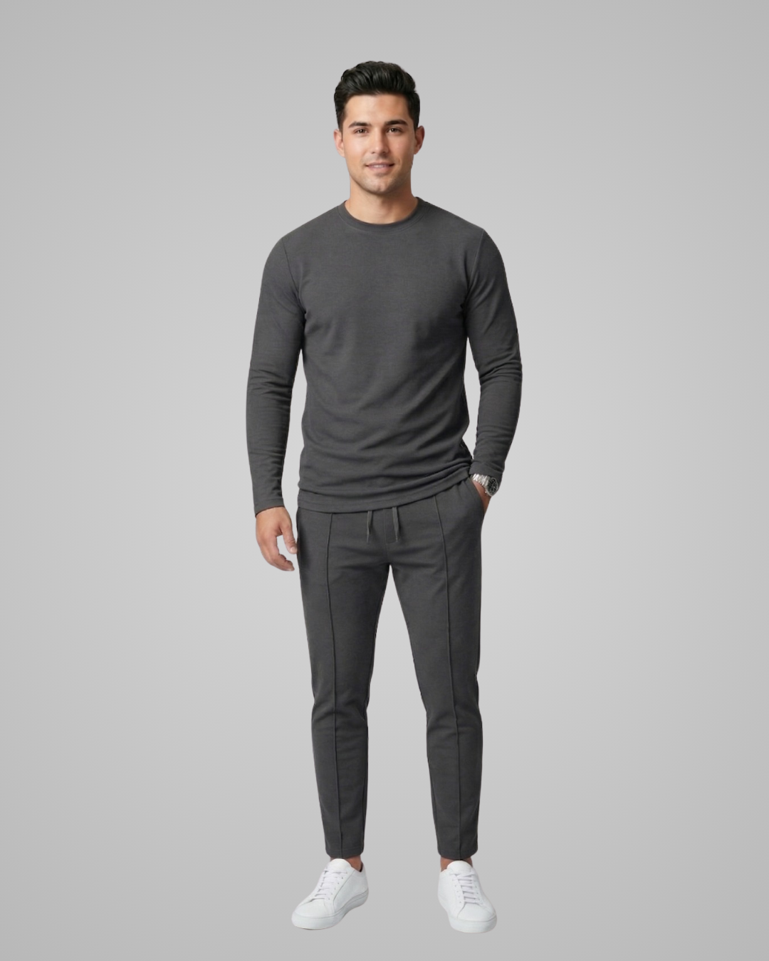 Men's Slim Fit Tracksuit Set