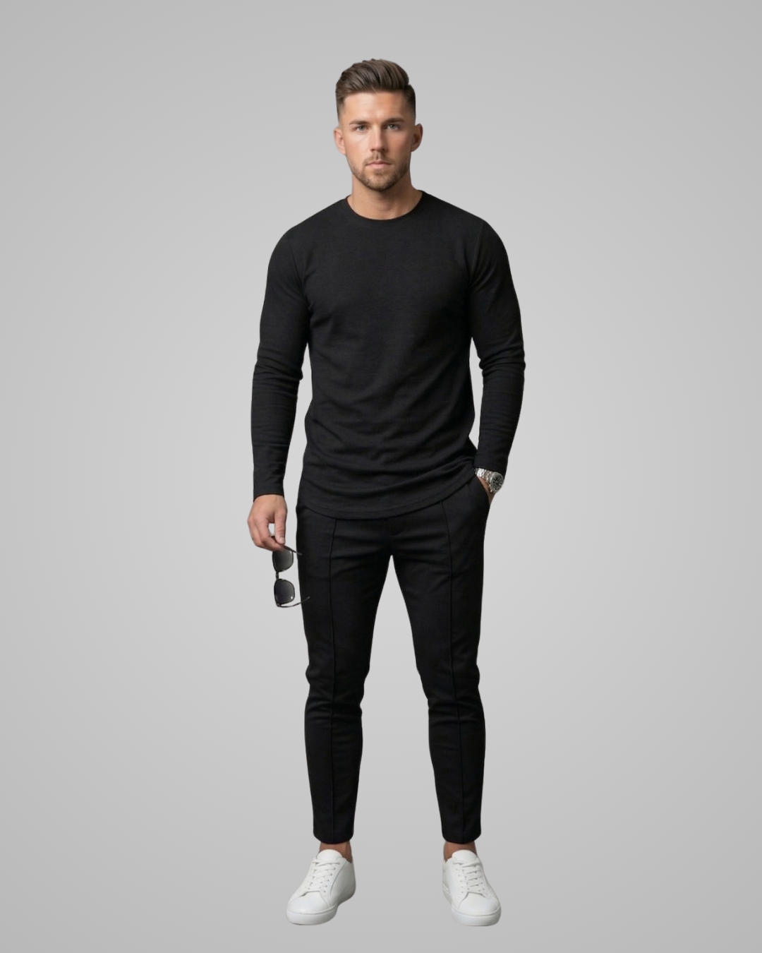Men's Slim Fit Tracksuit Set