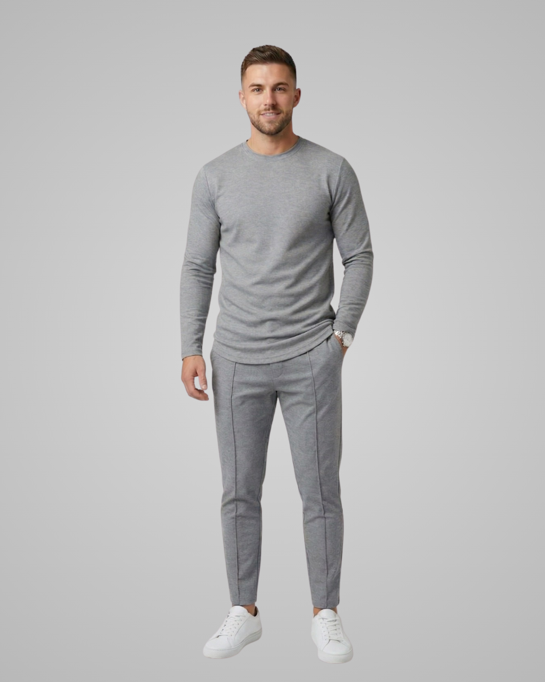 Men's Slim Fit Tracksuit Set