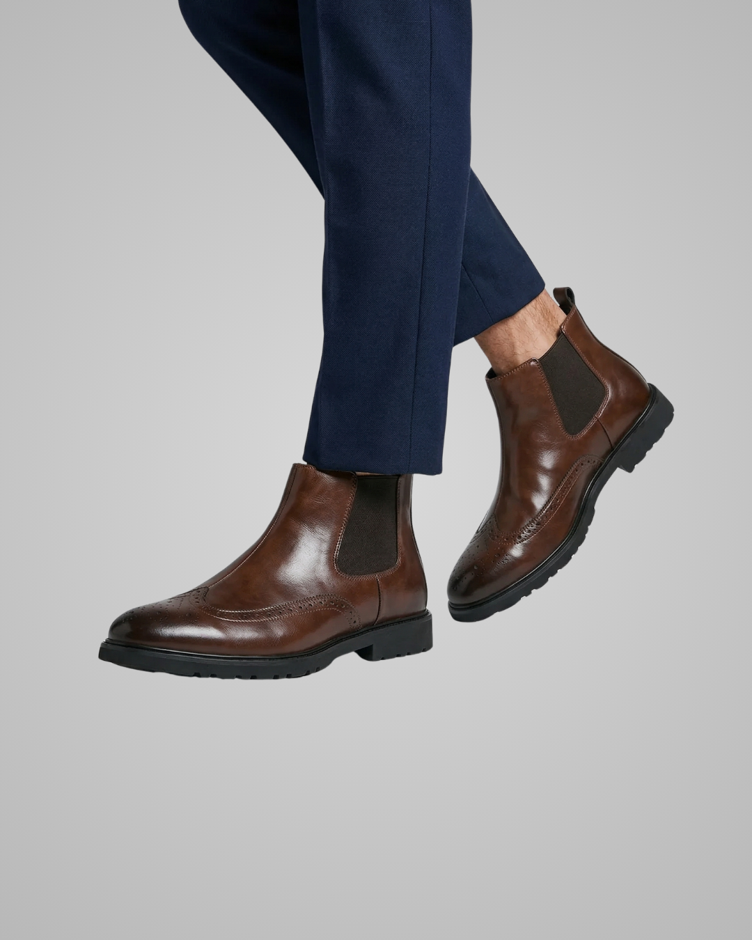 Men's Slip-On Chelsea Ankle Boots