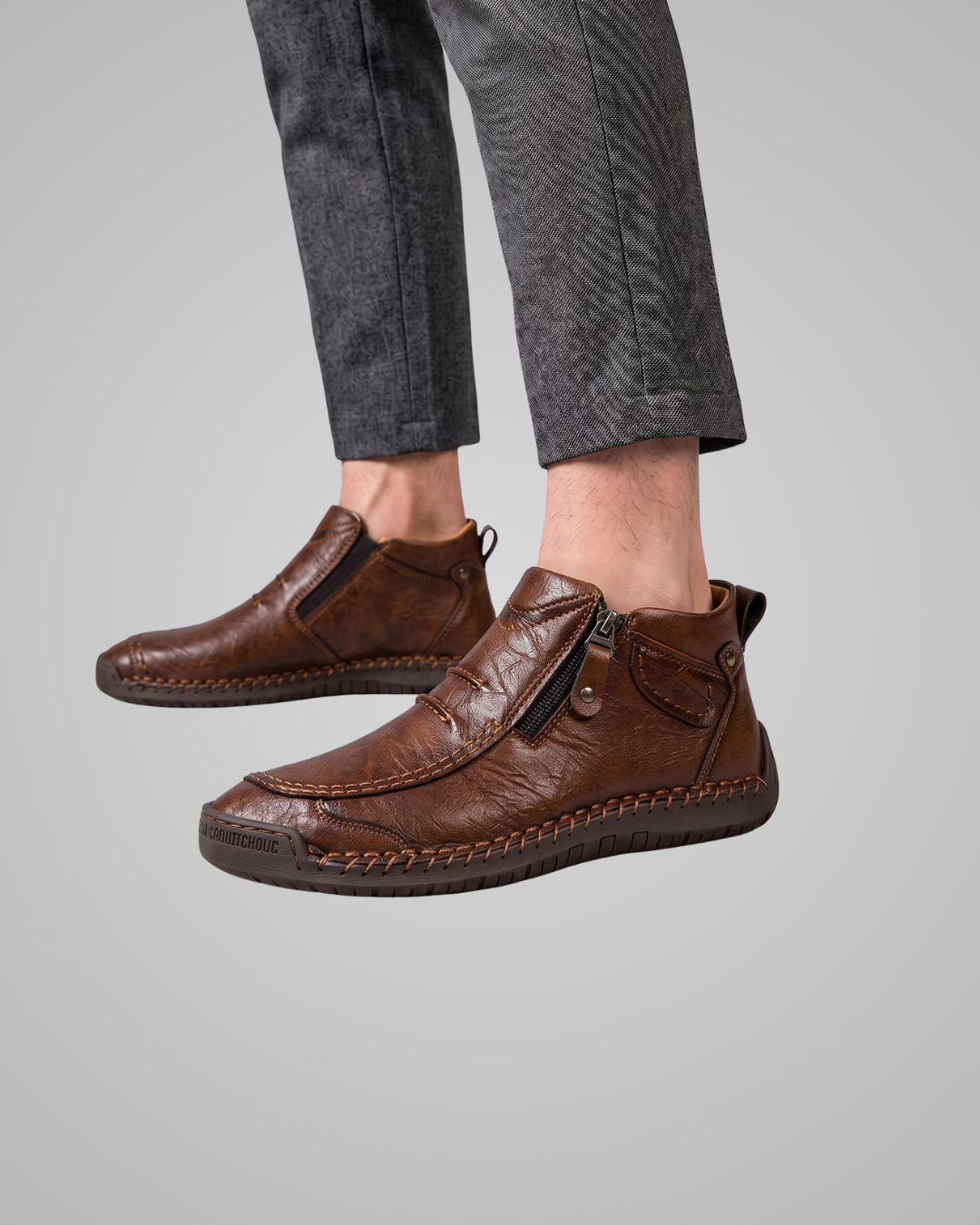 Men's Stitched Casual Boots