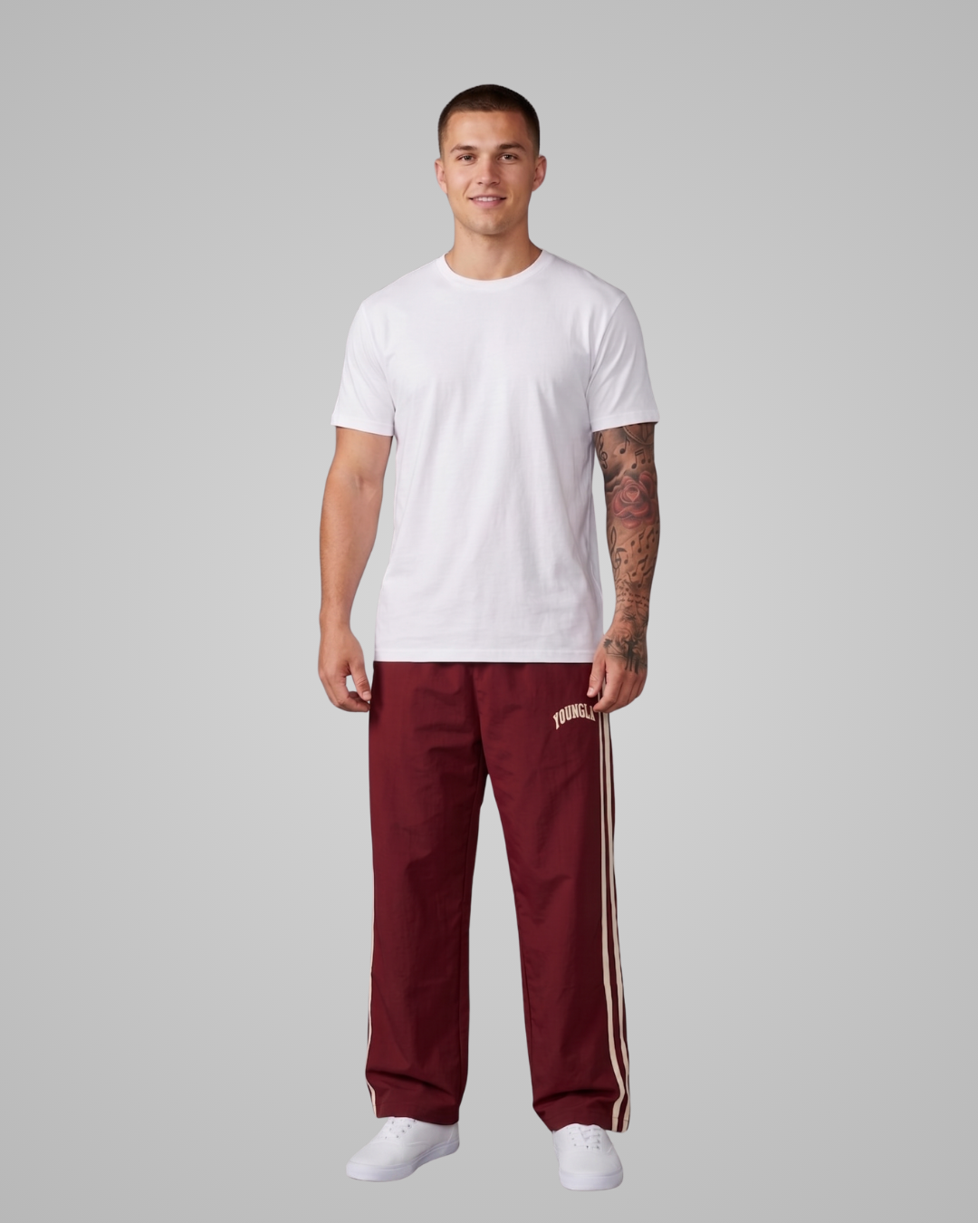 Men's Straight Leg Track Pants
