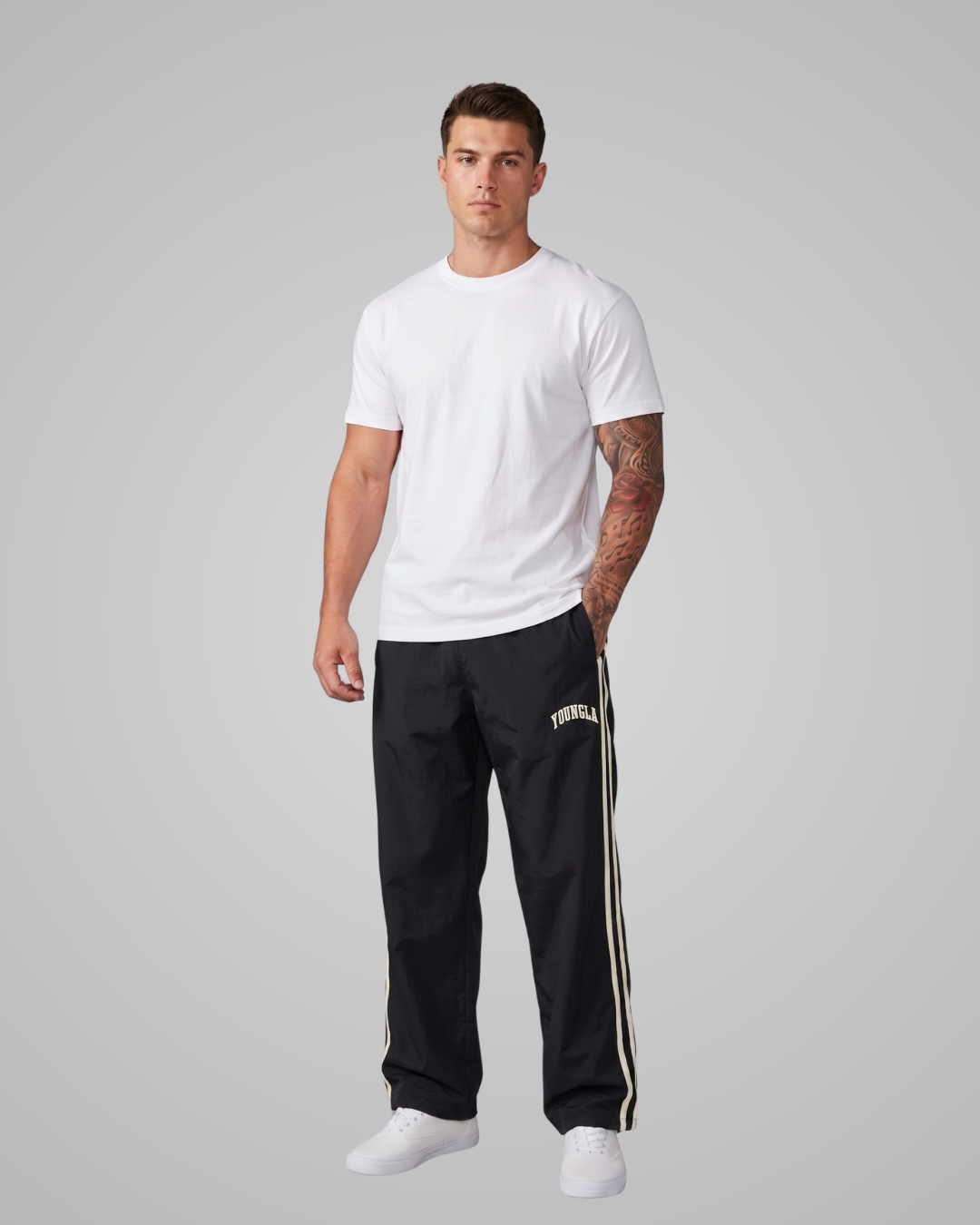 Men's Straight Leg Track Pants