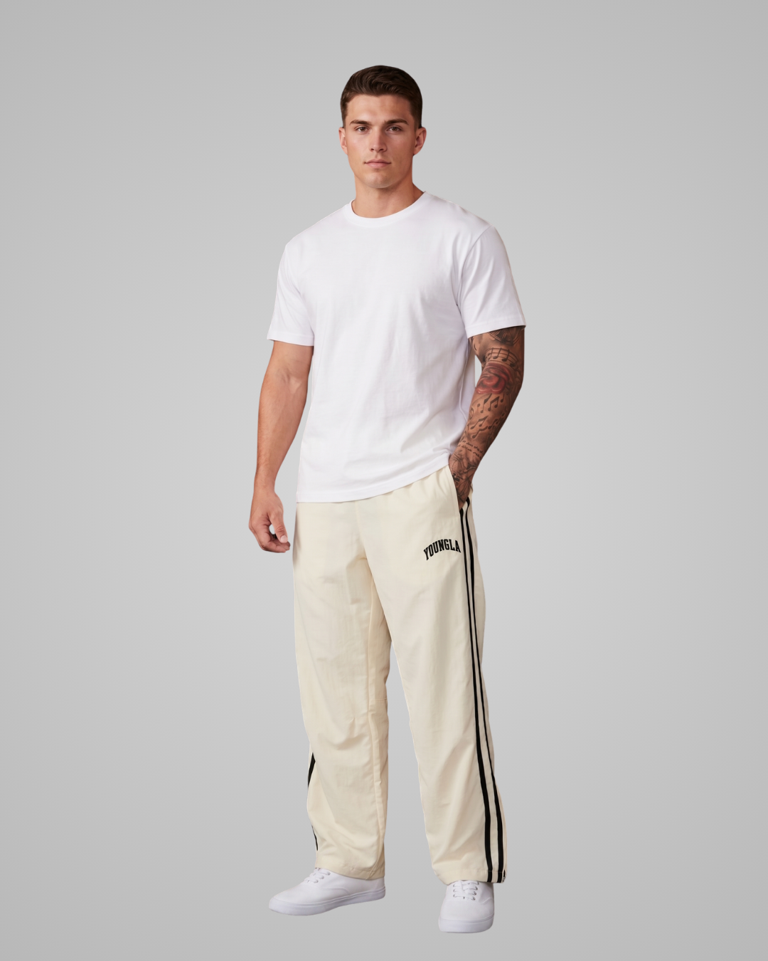Men's Straight Leg Track Pants
