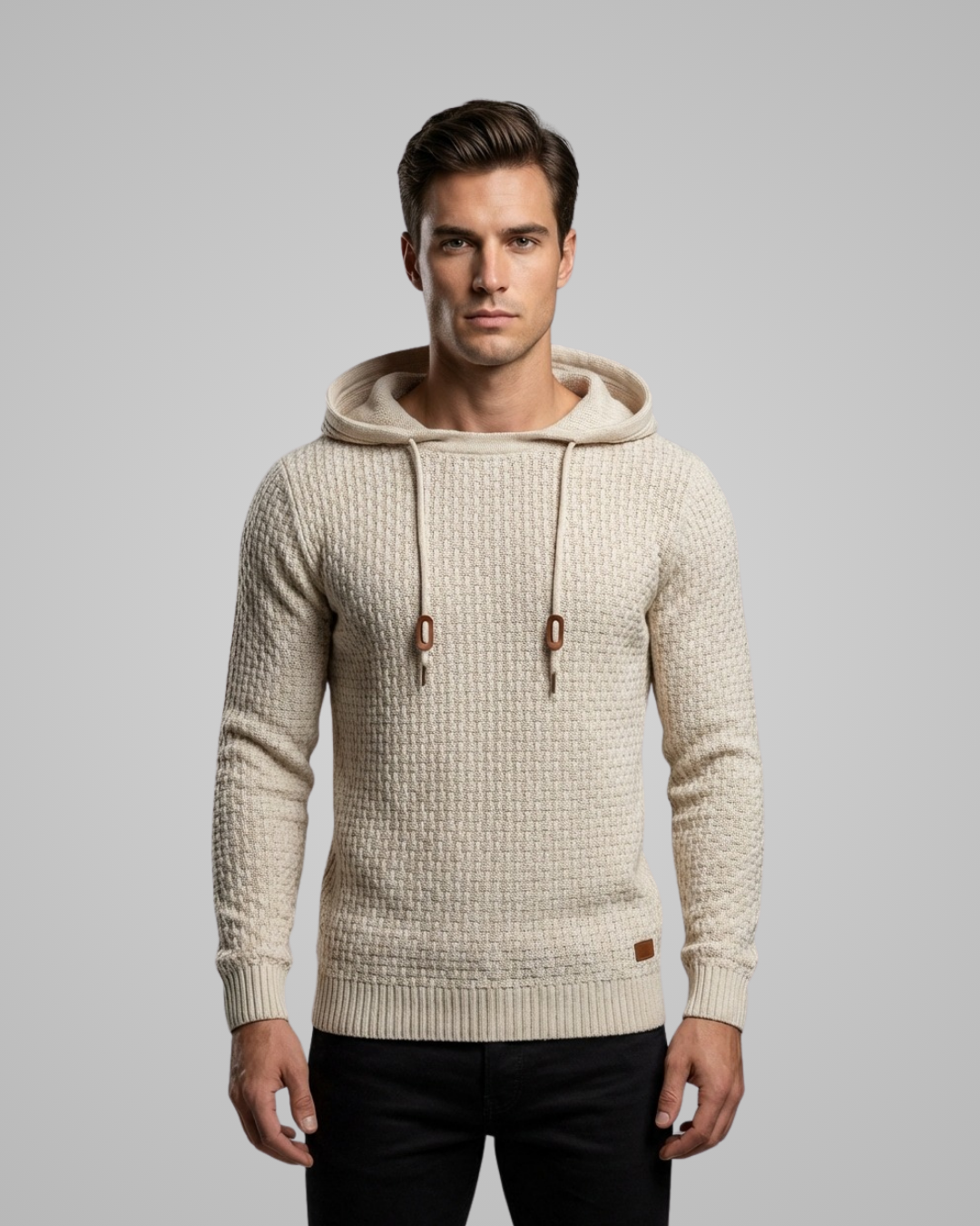 Men's Waffle Knit Hoodie