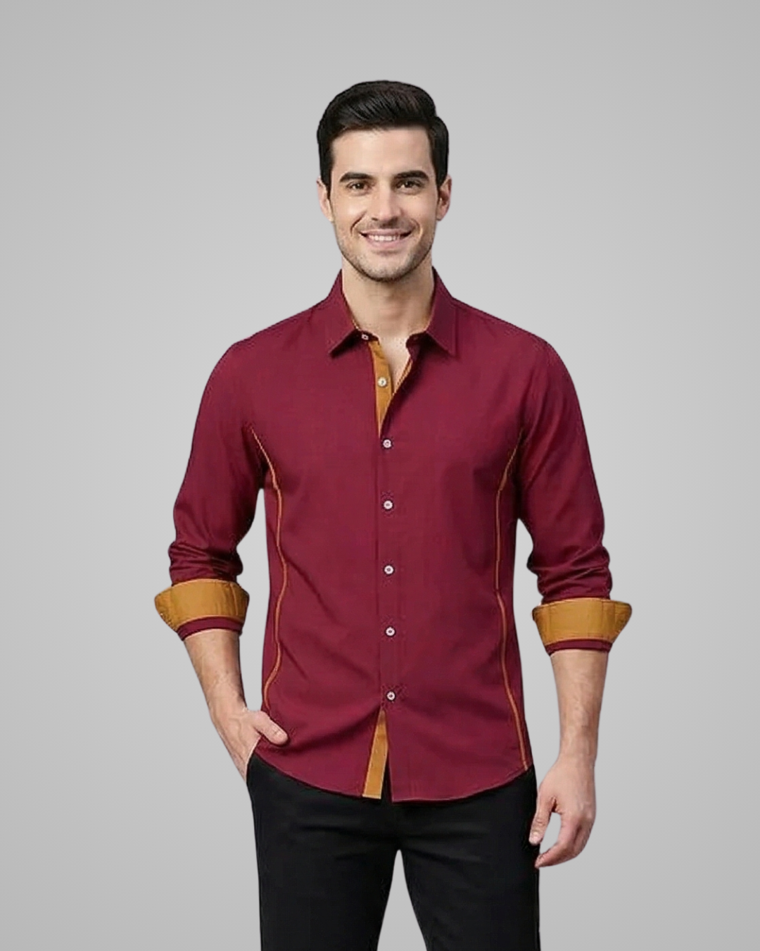 Men’s Slim Fit Dress Shirt