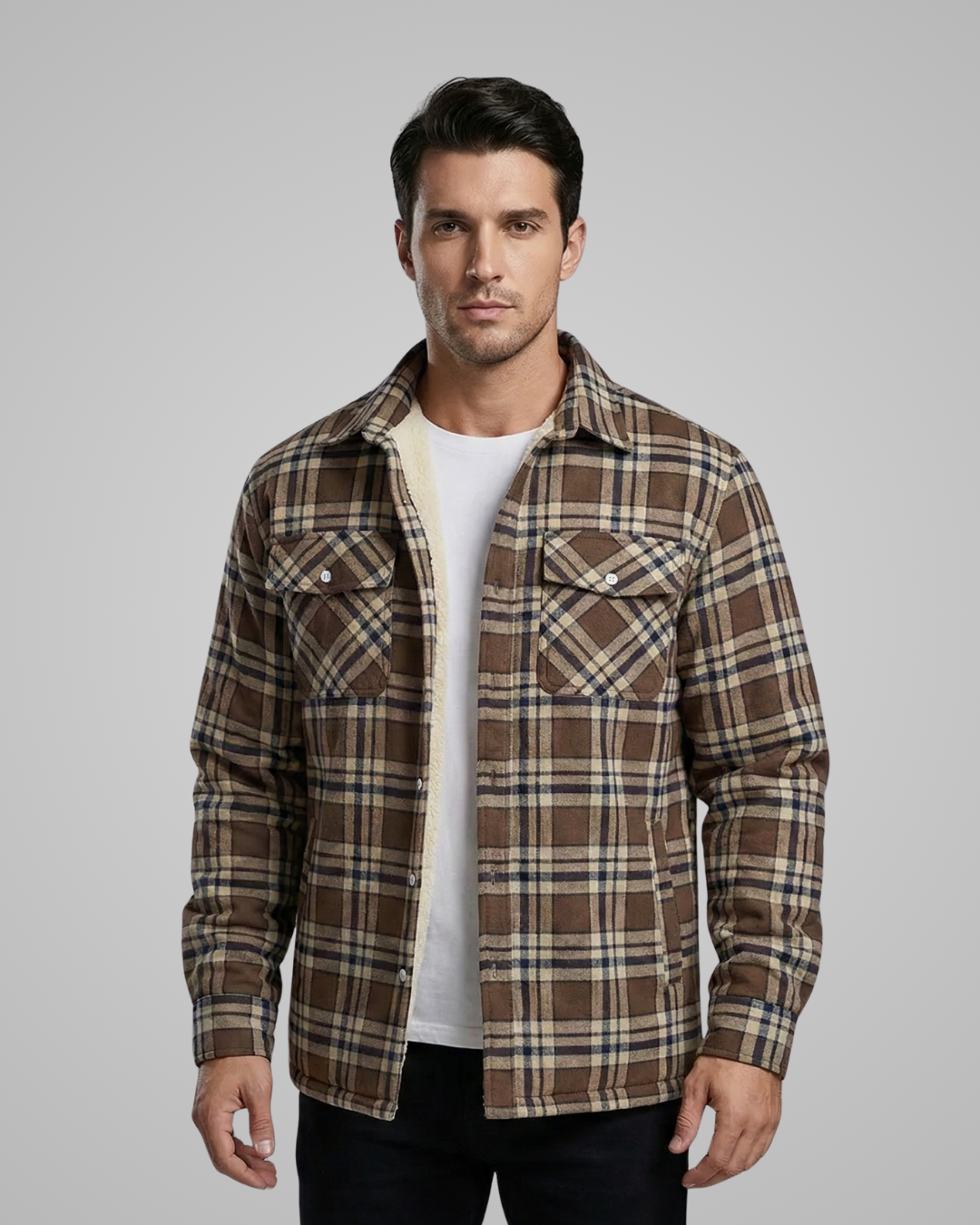 Men_s_Spring_Jacket_Plaid_Sherpa_Lined_2