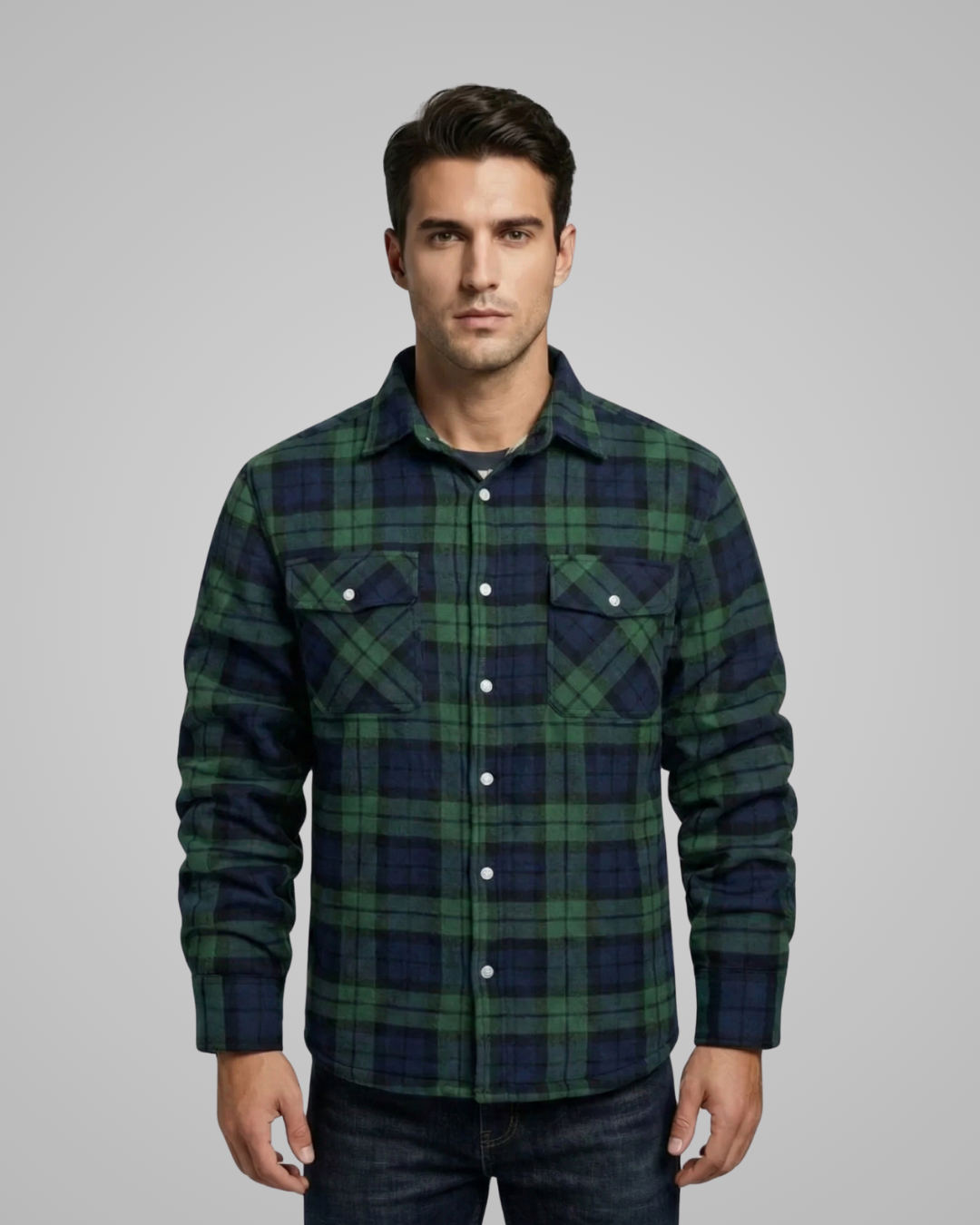 Men_s_Spring_Jacket_Plaid_Sherpa_Lined_4