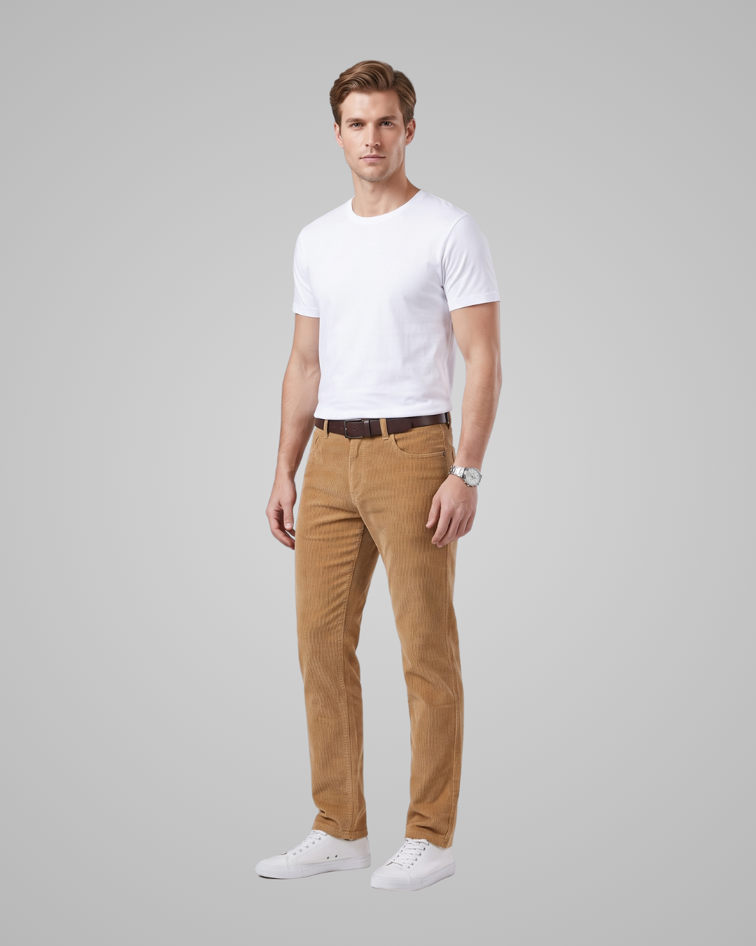 Men's Straight Leg Corduroy Jeans