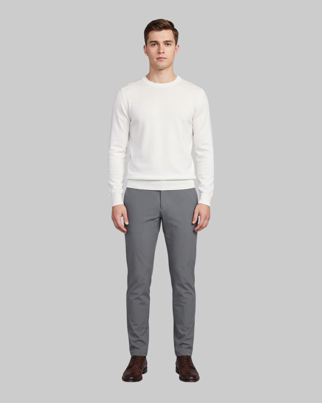 Men's Ankle-Length Tapered Trousers