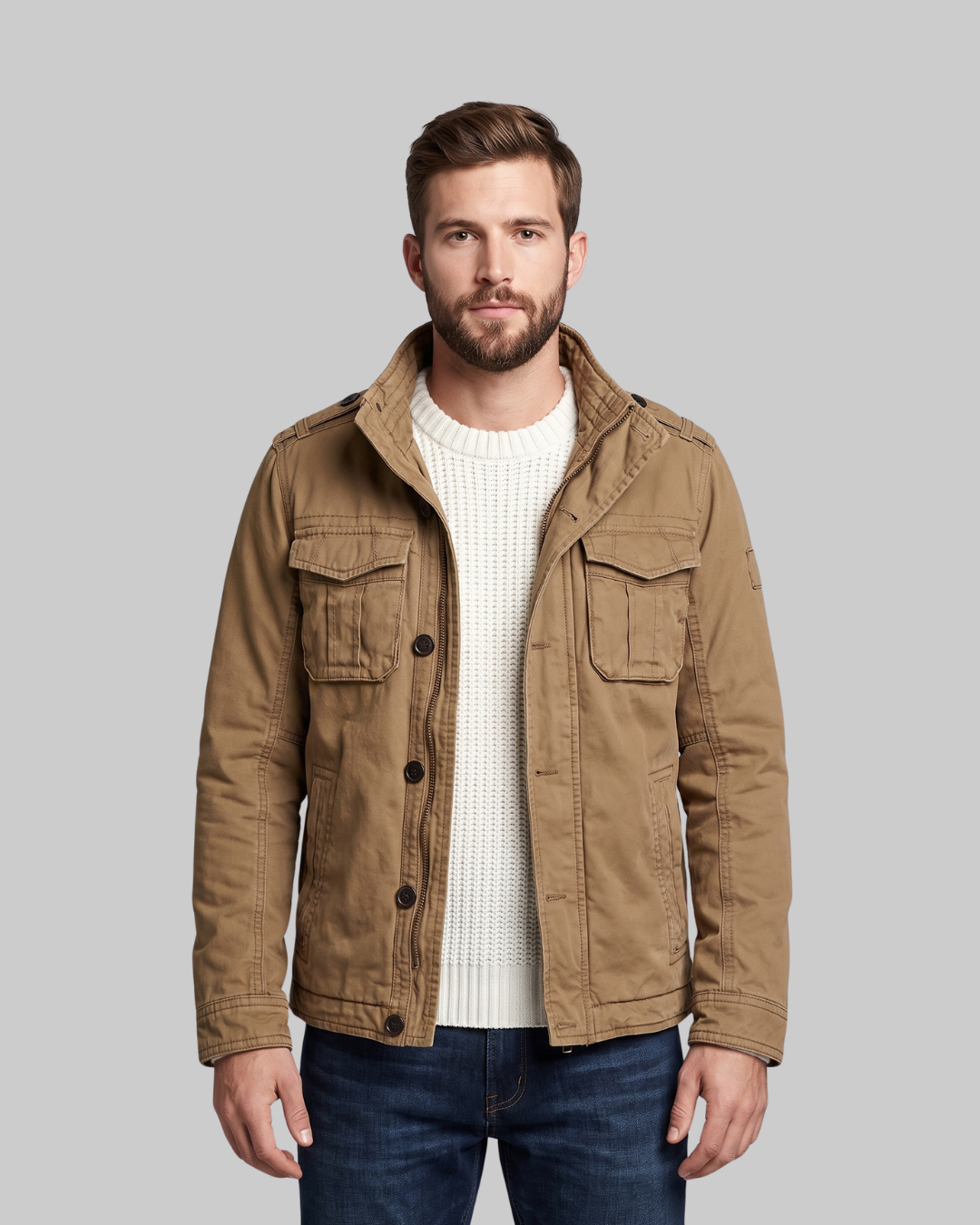 Men's Camo Winter Jacket