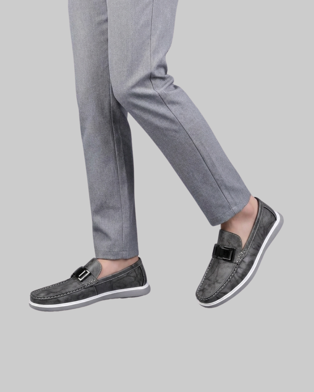 Men's Casual Dress Loafers model.