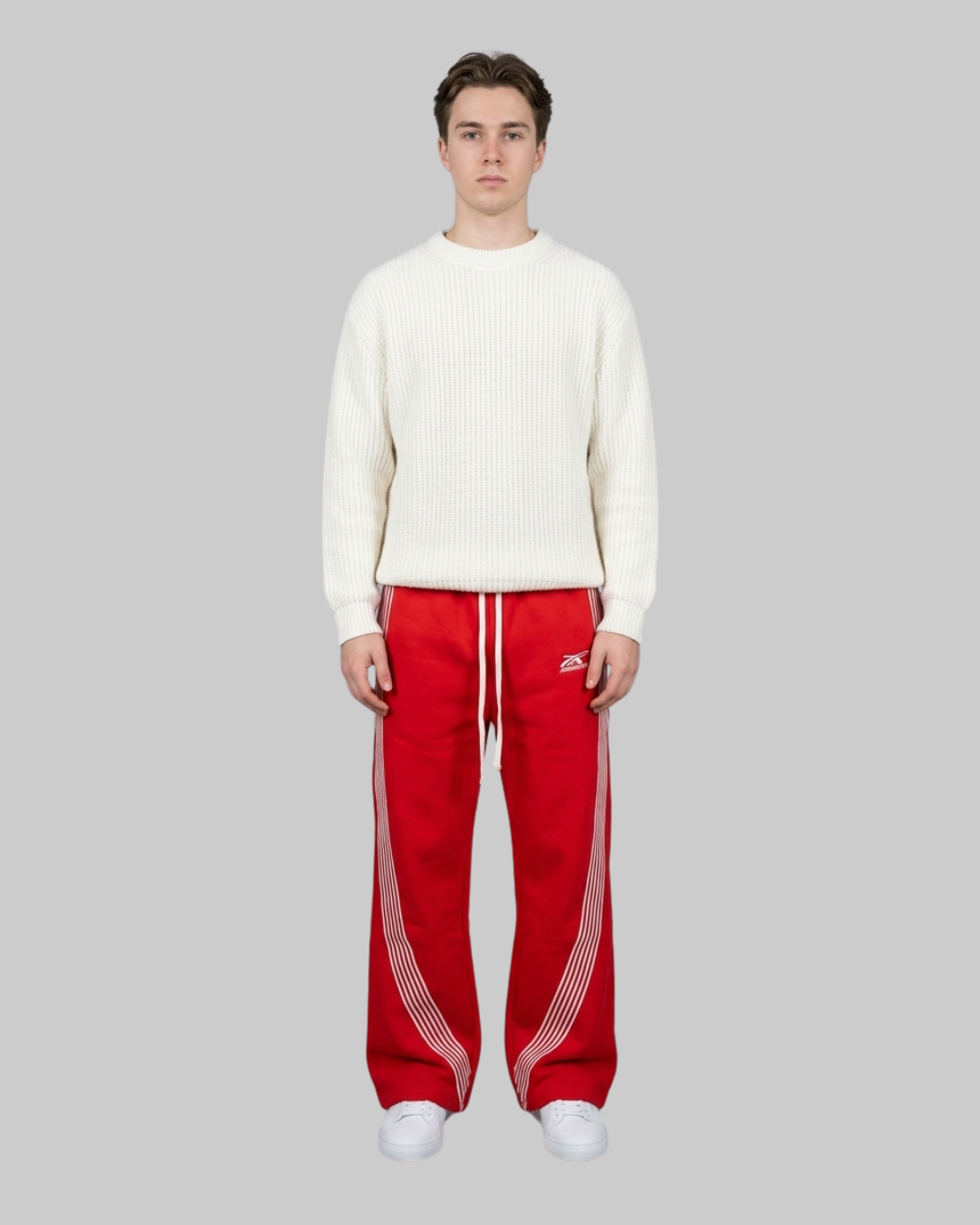 Men's Drawstring Wide Leg Pants