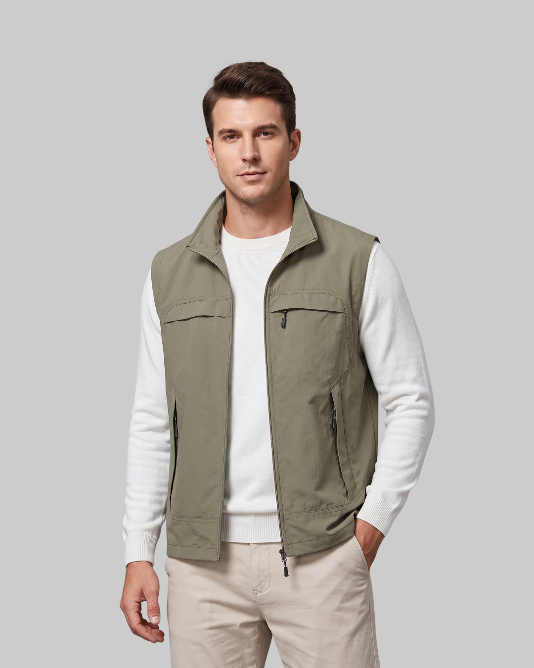 Men's Four-Pocket Outdoor Vest