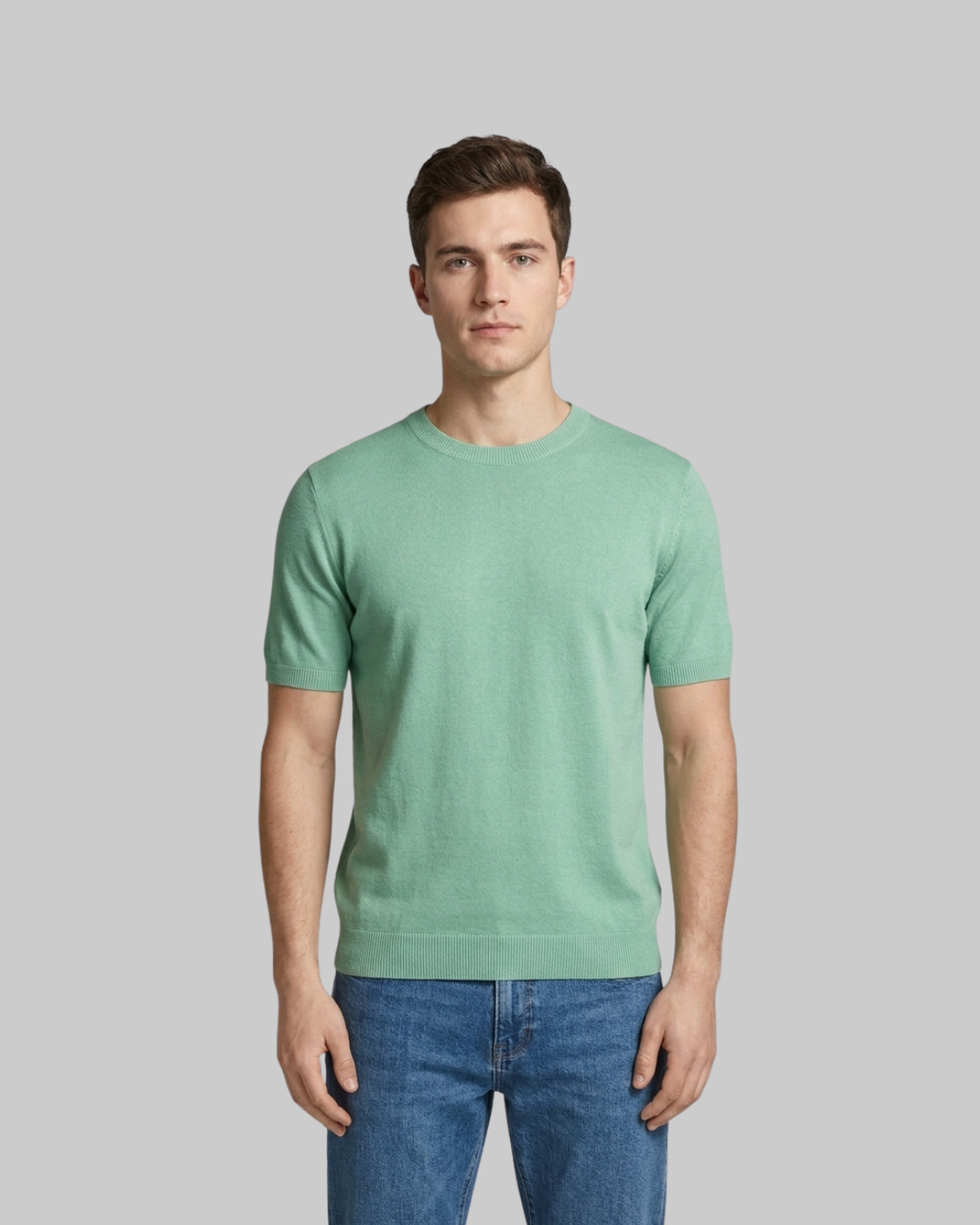 Men's Lightweight Crew Knit T-Shirt