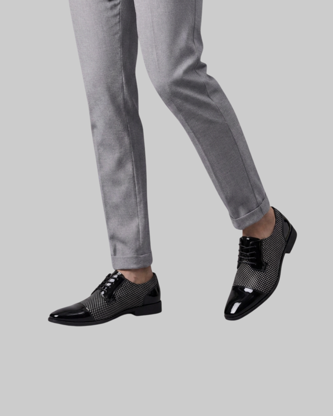 Men's Pointed Toe Derby Shoes