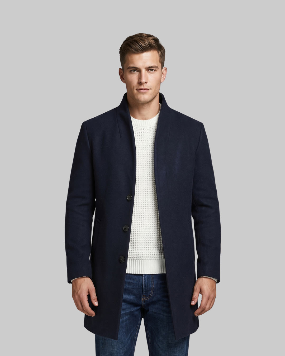 Men's Quilted Insert Tailored Coat