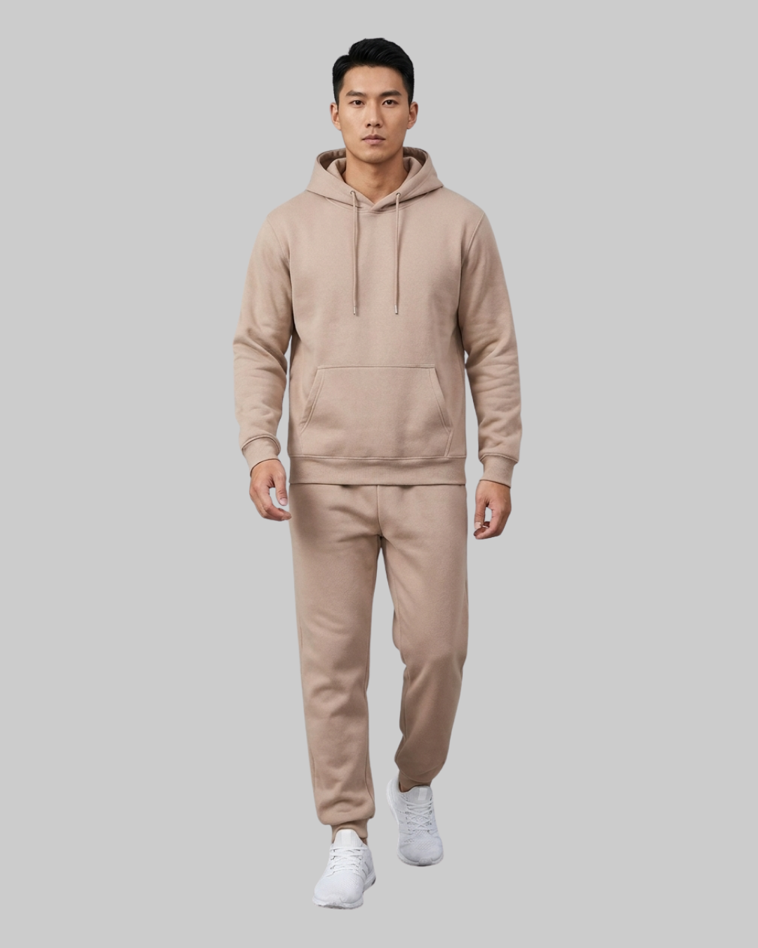 Men's Relaxed Hoodie Tracksuit Set
