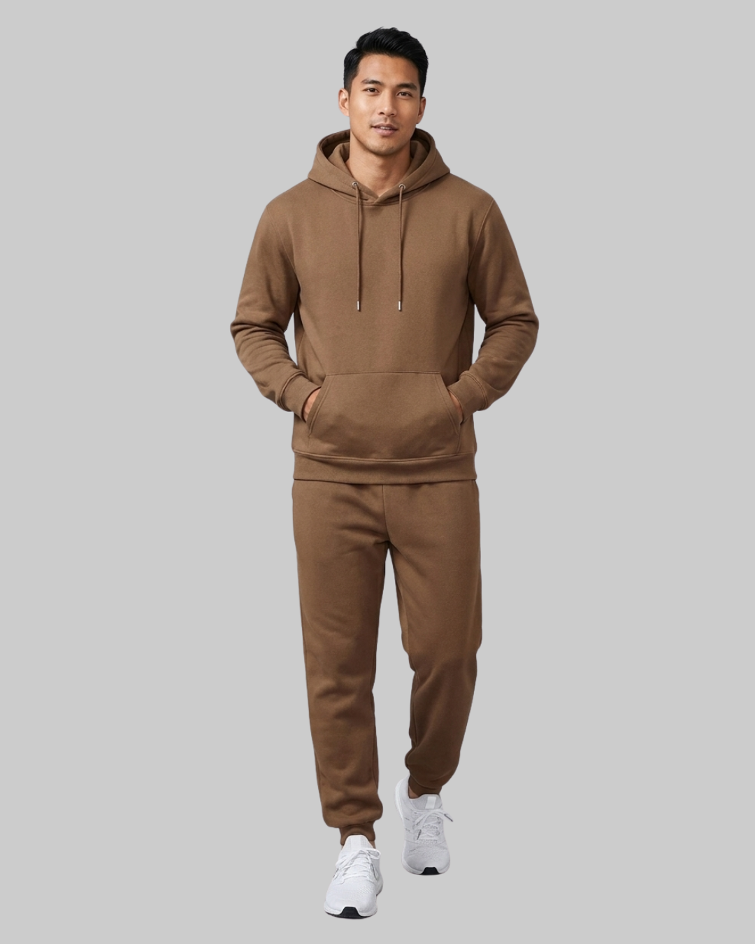 Men's Relaxed Hoodie Tracksuit Set