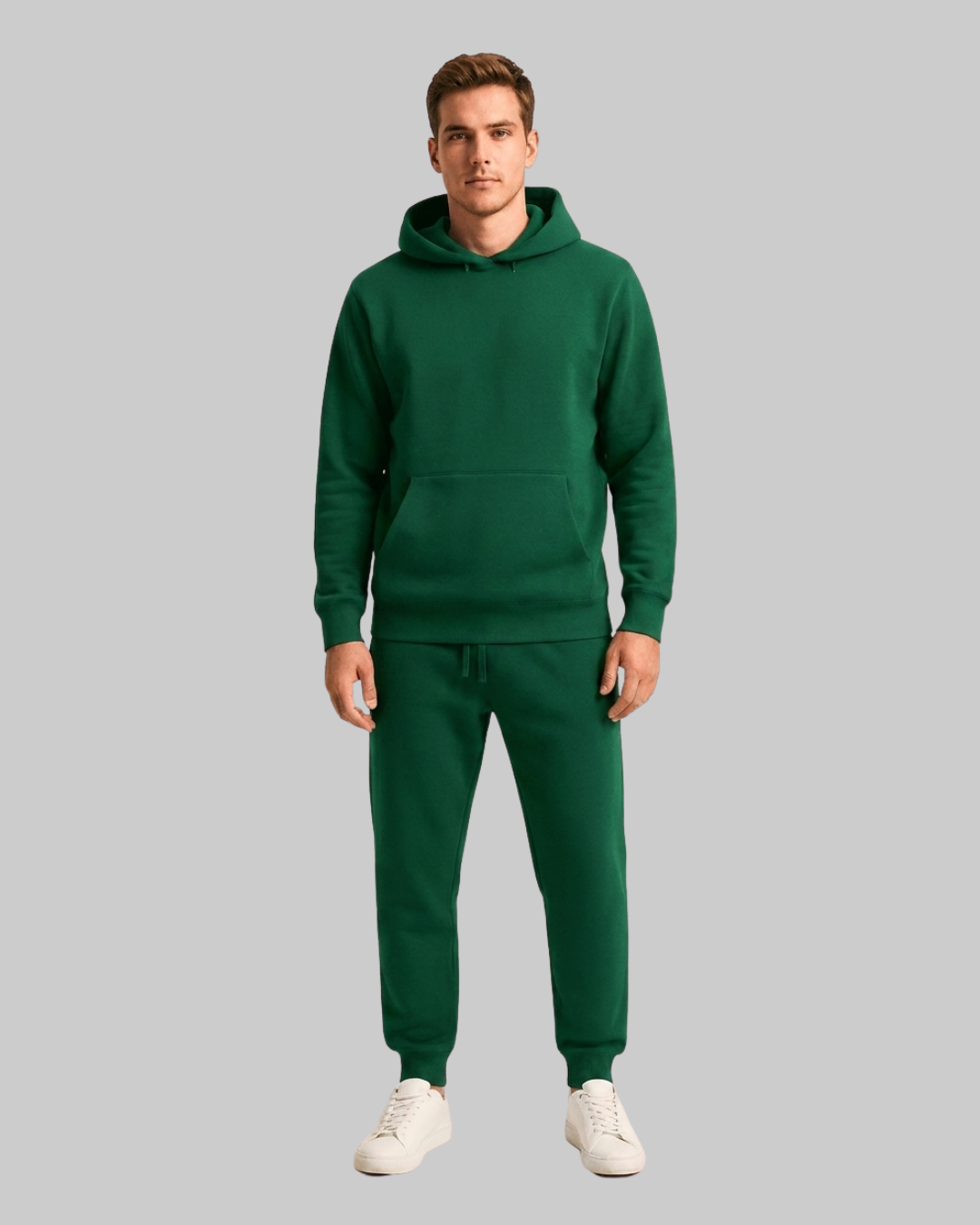 Men's Relaxed Hoodie Tracksuit Set