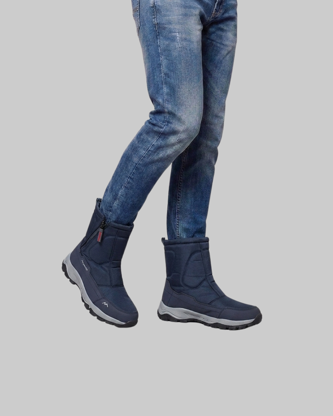 Men's Side Zip Snow Boots