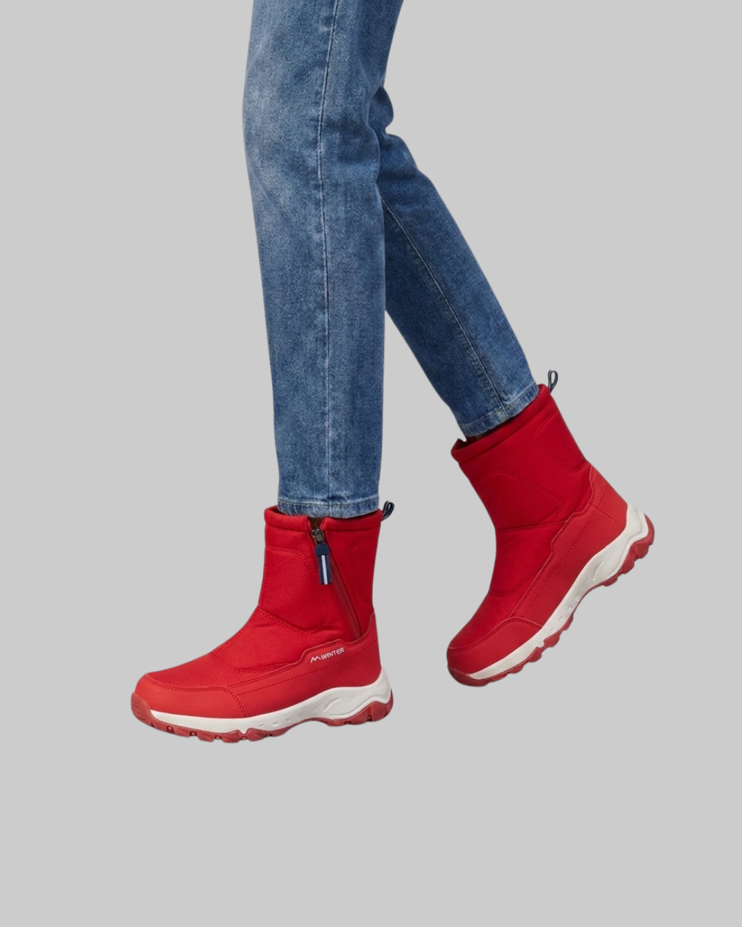 Men's Side Zip Snow Boots