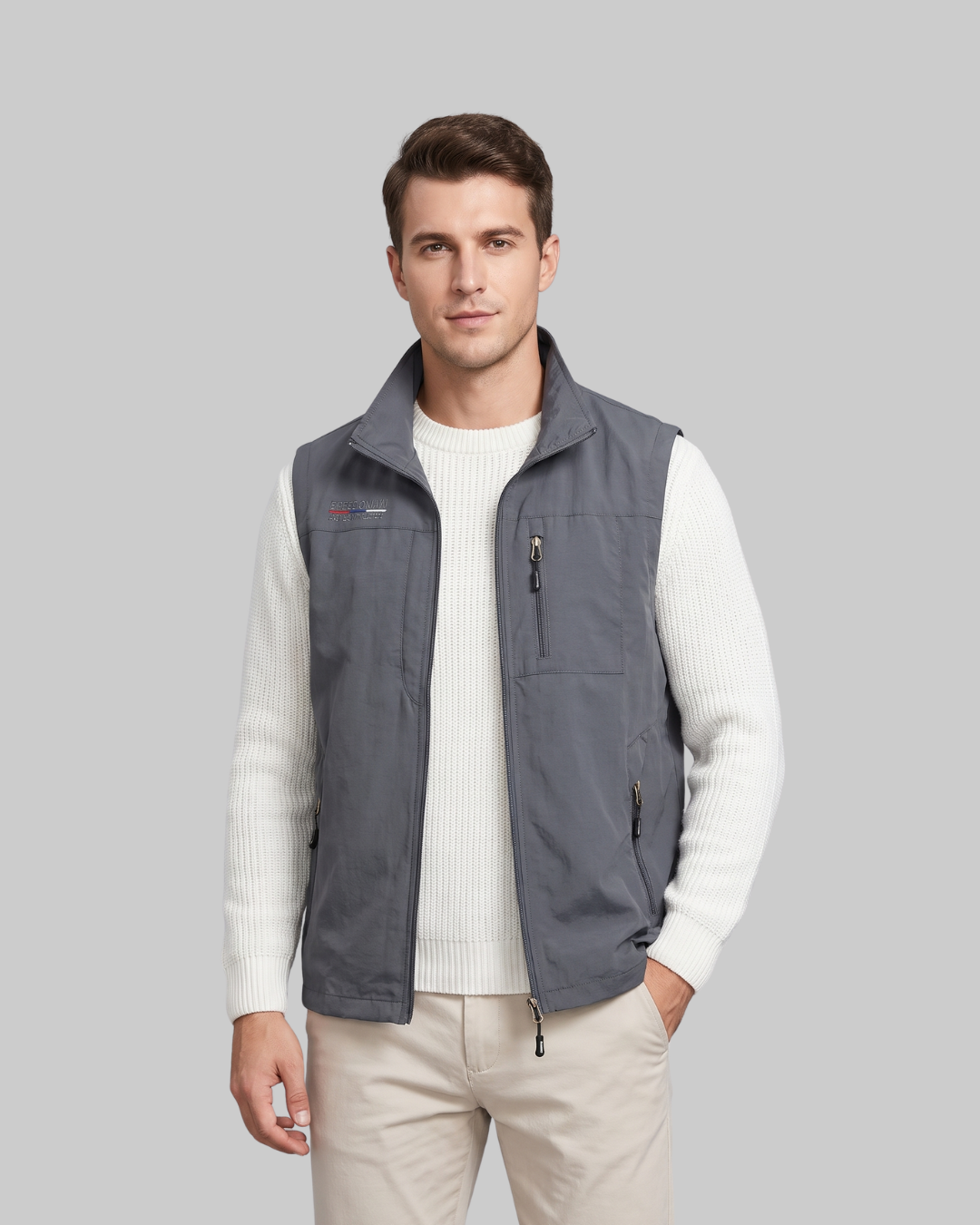 Men's Three-Pocket Utility Vest