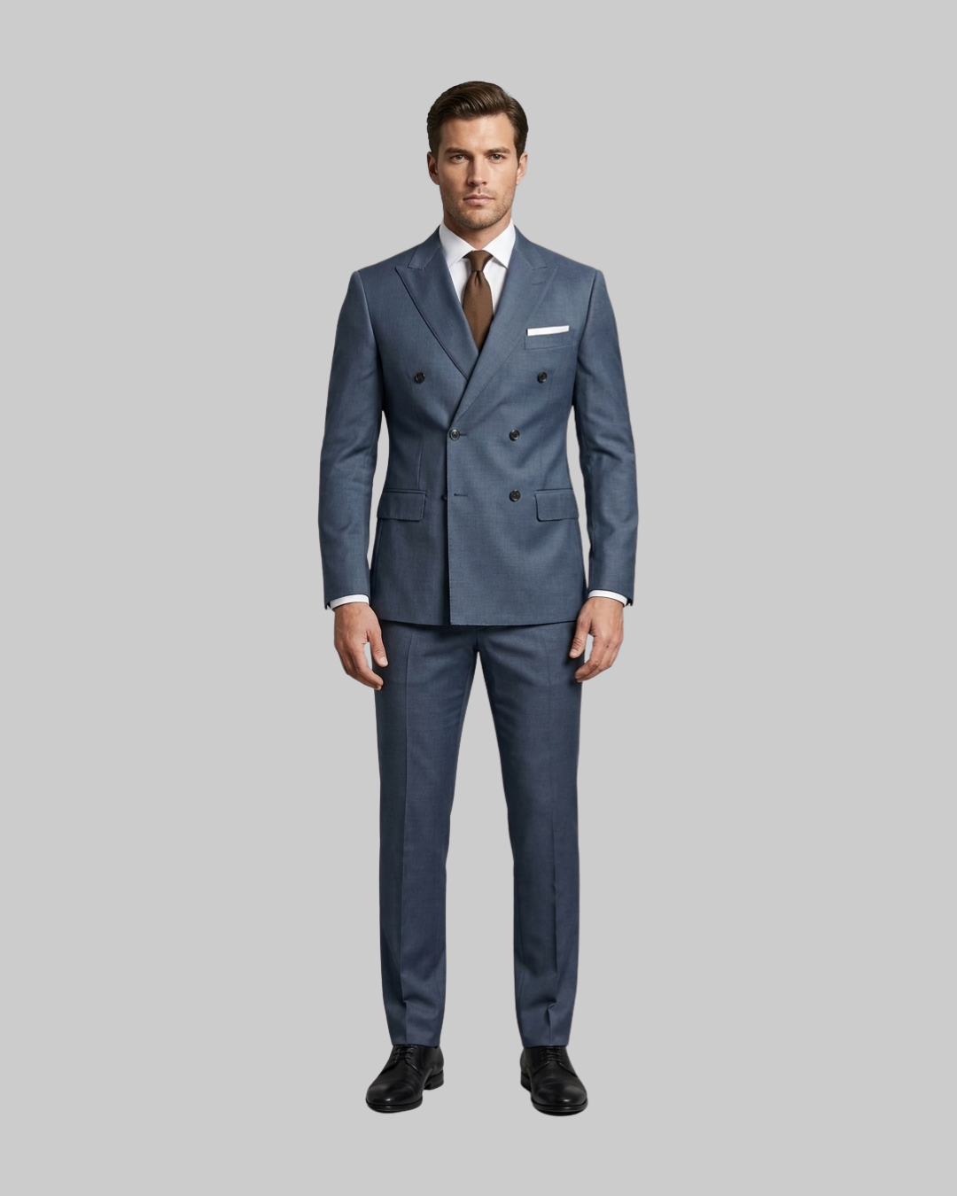 Men's Wedding Double Breasted 2 Piece Suit