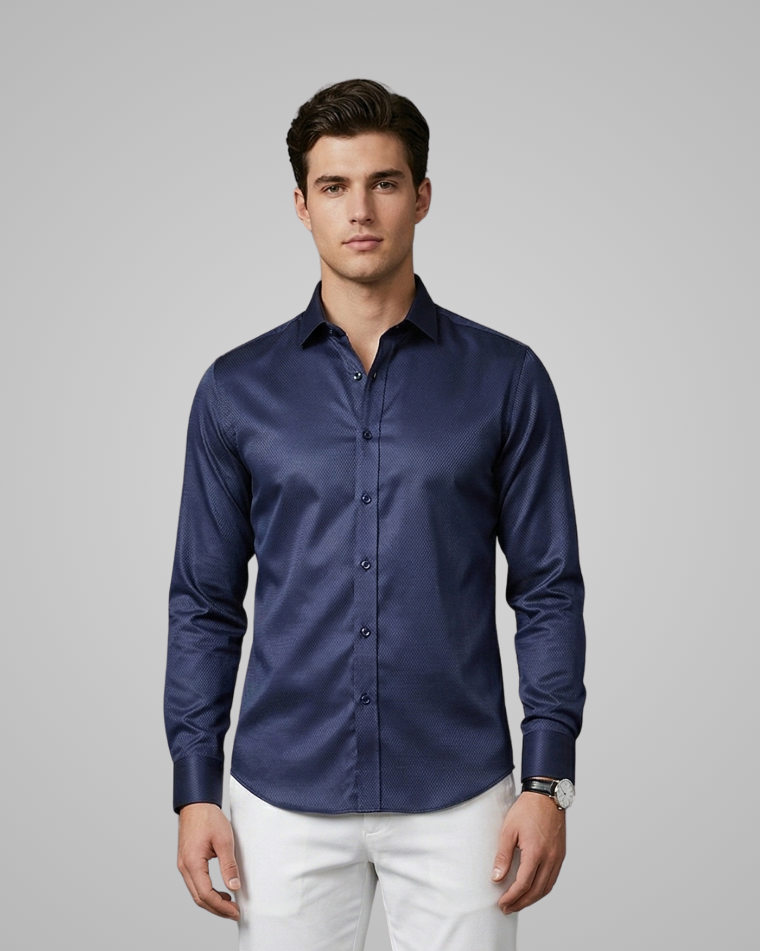 Men’s Stretchable Dress Shirt