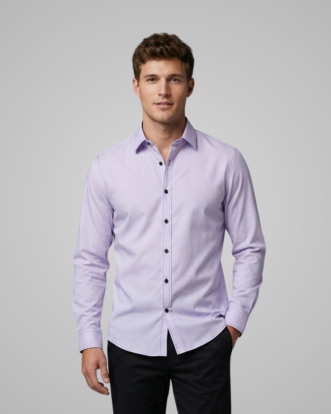 Men’s Stretchable Dress Shirt