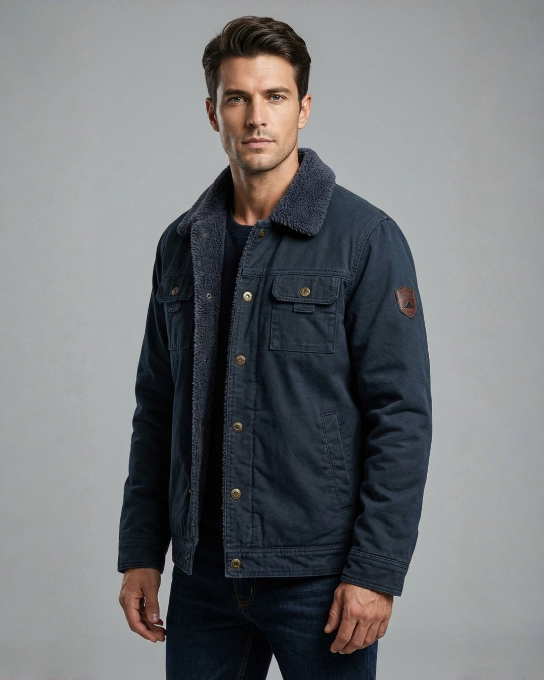 RuggedWorkwearJacketFleece-LinedWorkJacketforUltimateWarmth_2