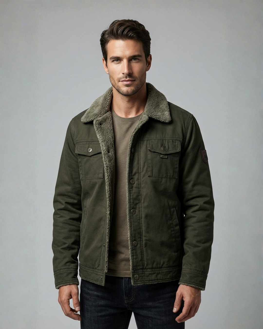 RuggedWorkwearJacketFleece-LinedWorkJacketforUltimateWarmth_3