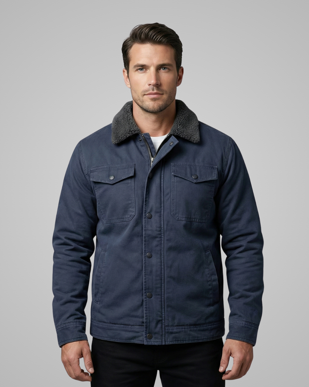 UtilityCollectionMen_sWinterJacketwithSherpaLiningCozyOuterwearforEverydayComfort_4