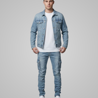 Men's Slim Cargo Jeans